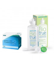 Pure Vision 2 HD + Biotrue 300 ml 