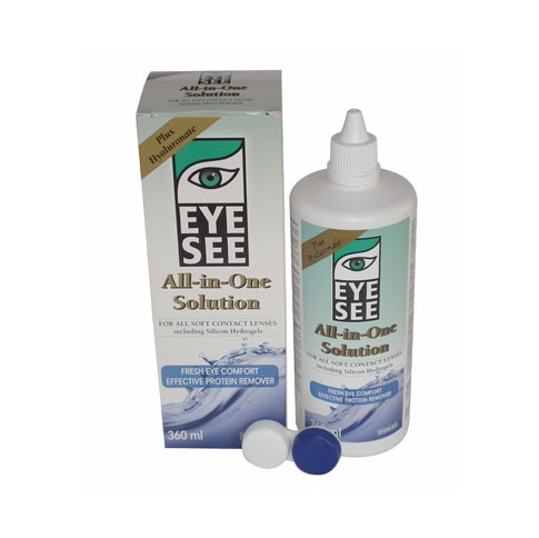 EYE SEE All-in-One Solution Plus Hyaluronate 360 ml