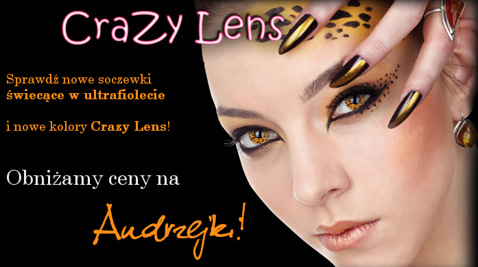 banner soczewki kolorowe Crazy Lens