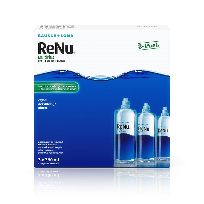 Renu Multiplus 3x360 ml – sklep bezokularow.pl