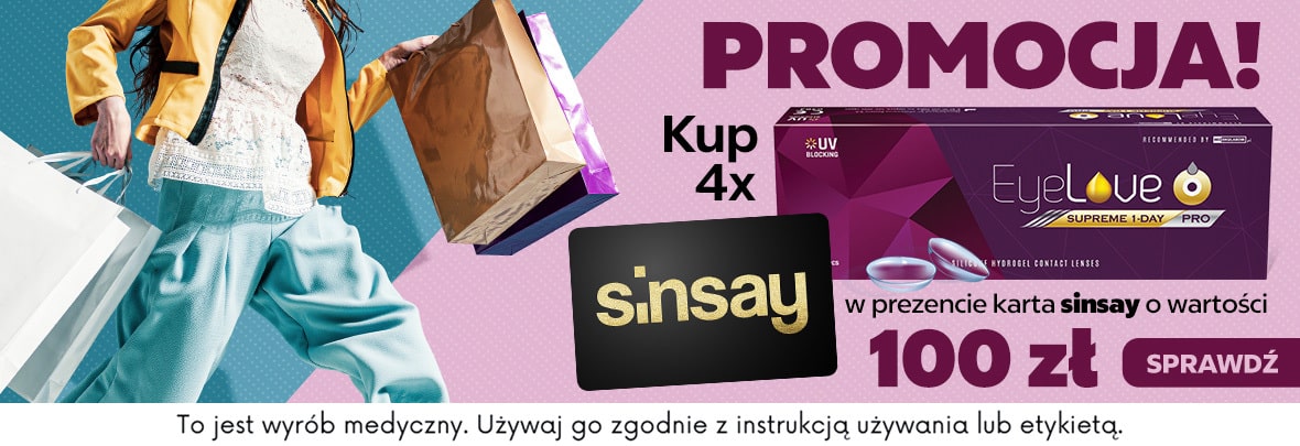 eyelove supreme + karta podarunkowa sinsay