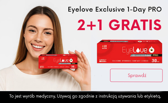 eyelove exclusive 1-day pro 2+1