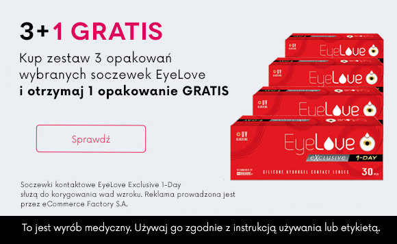 zestawy z darmowymi opakowaniami soczewek kontaktowych