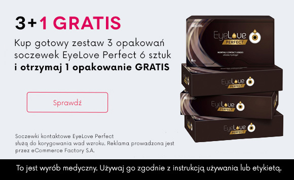 3+1 gratis soczewki kontaktowe