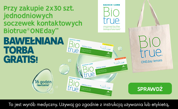 biotrue oneday + torba na zakupy gratis