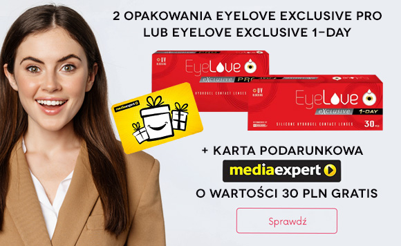 eyelove exclusive pro i 1-day plus karta media expert gratis