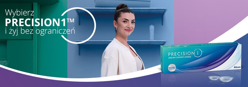 soczewki kontaktowe precision1 90 sztuk