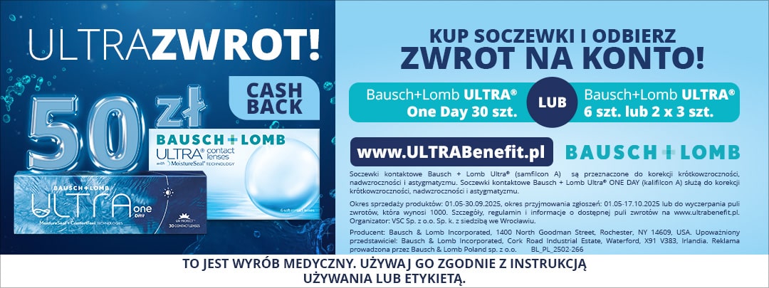 cashback z soczewkami ultra