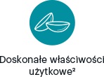 doskonałe właściwości użytkowe