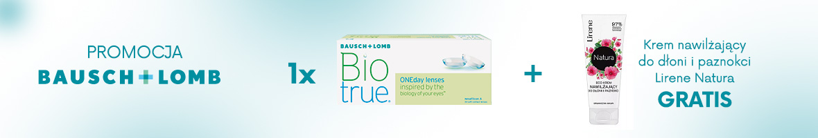 banner promocja z BioTrue ONEday