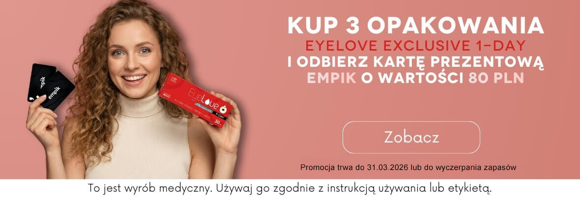 eyelove exclusive 1-day + EMPIK gratis