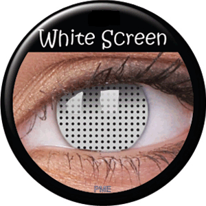 white screen
