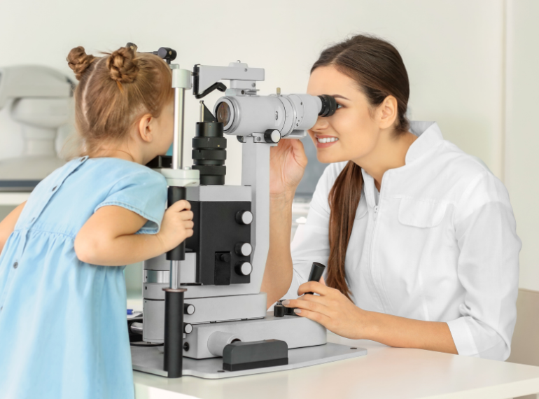 Badanie wzroku u dzieci