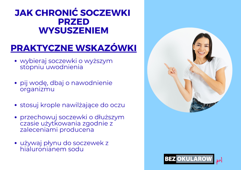 Soczewki kontaktowe w sezonie grzewczym