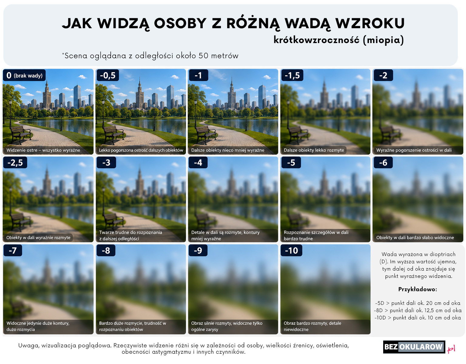 Jak widzą osoby z wadą wzroku