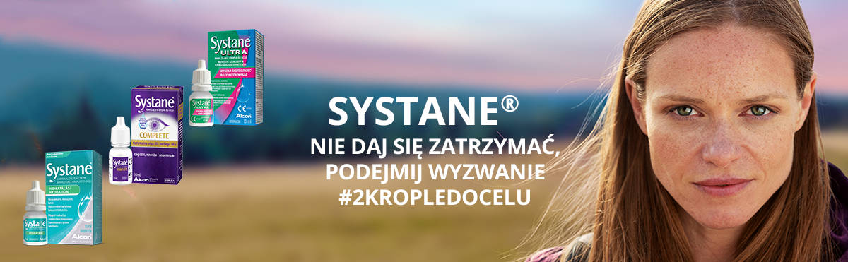 banner krople do oczu Systane