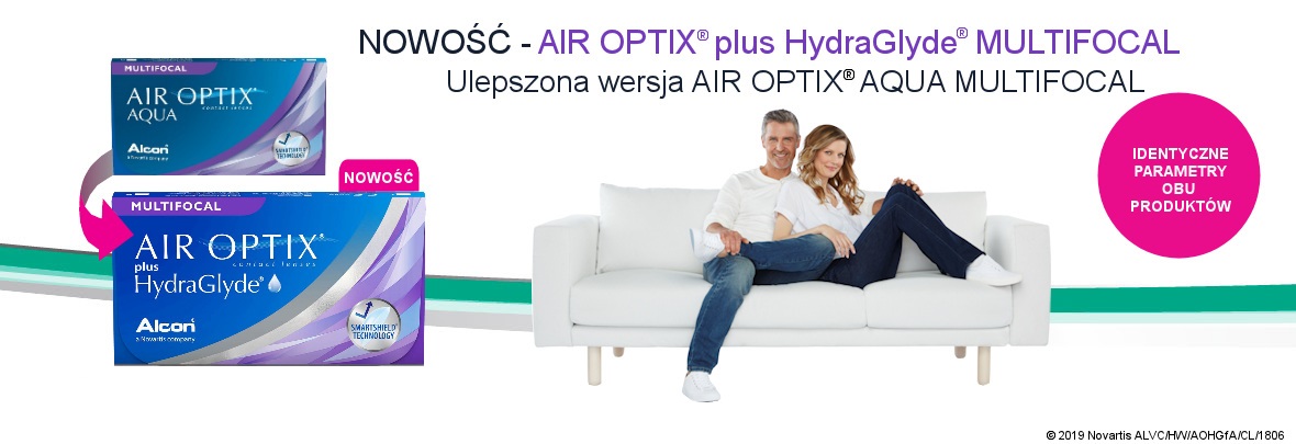 banner ulepszona wersja Air Optix Aqua Multifocal