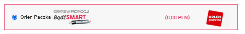 orlen paczka wybór w koszyku