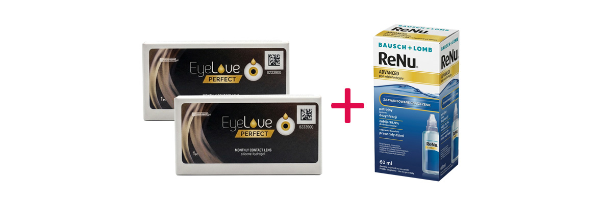 eyelove perfect 1 sztuka + płyn gratis