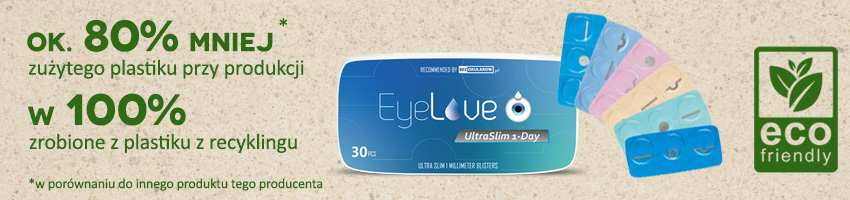 eyelove ultraslim 1-day są eco friendly