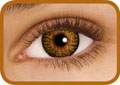 soczewki kolorowe na oczach