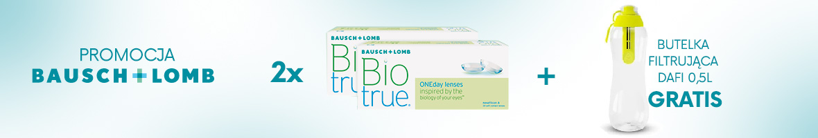 banner promocja z BioTrue ONEday