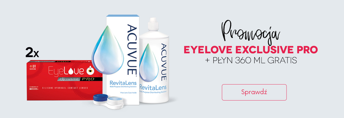 banner EyeLove Exclusive PRO + płyn gratis