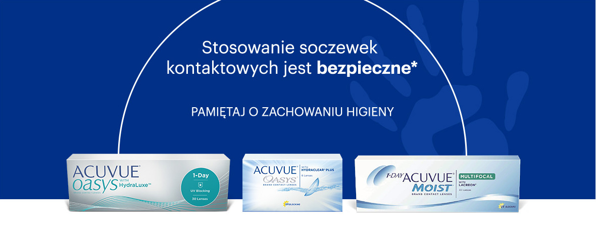 banner bezpieczne stosowanie soczewek kontaktowych