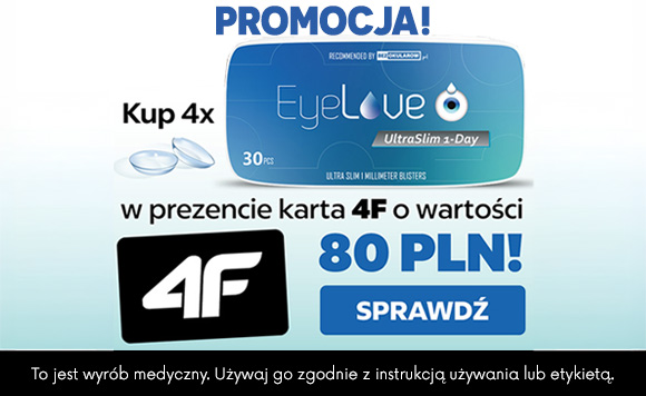 soczewki + karta podarunkowa 4F