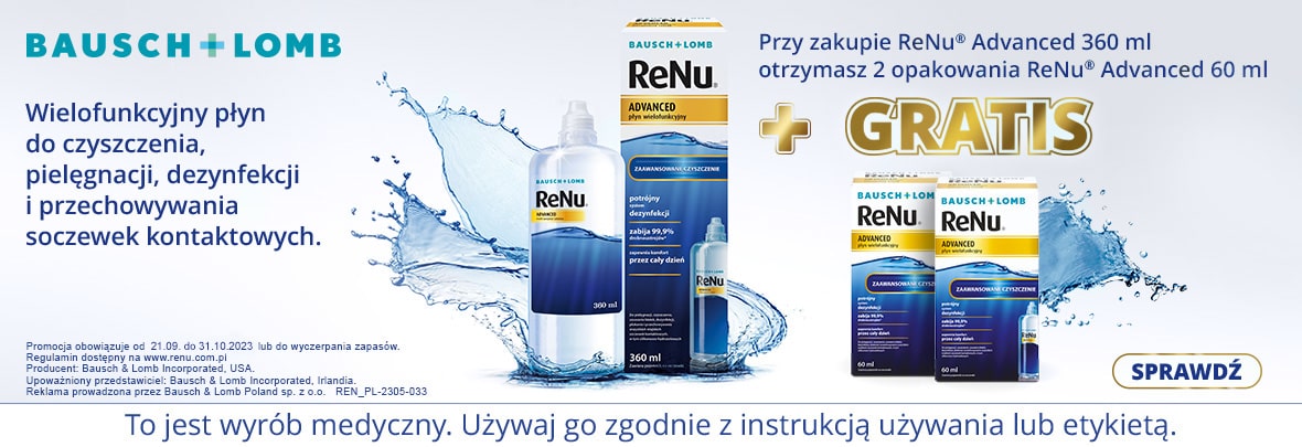 promocja z płynem renu advanced 360 ml