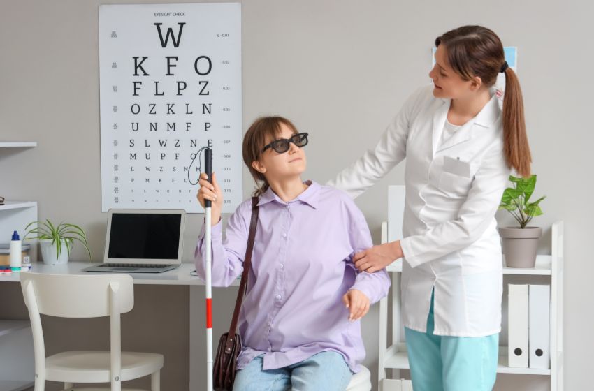 Zespół widzenia widzenia mimo ślepoty - ślepowidzenie