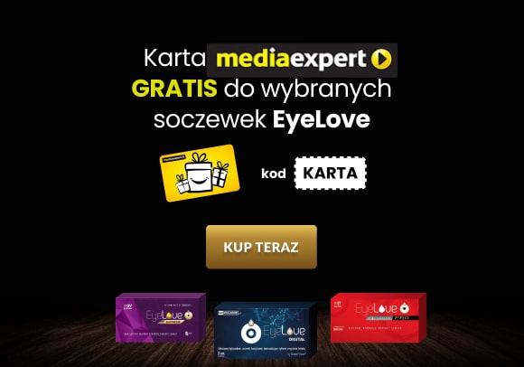 Karta Media Expert GRATIS do wybranych soczewek EyeLove